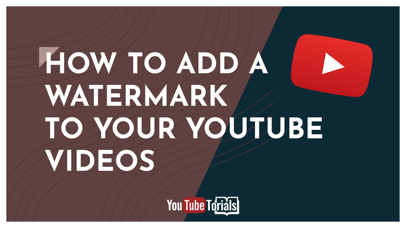 how to add a watermark to youtube videos
