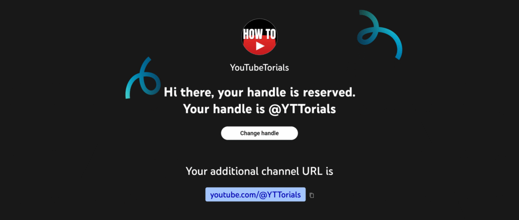 image - YT Torials youtube handles are reserved