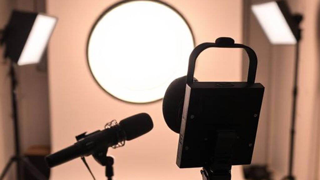 studio ready to film