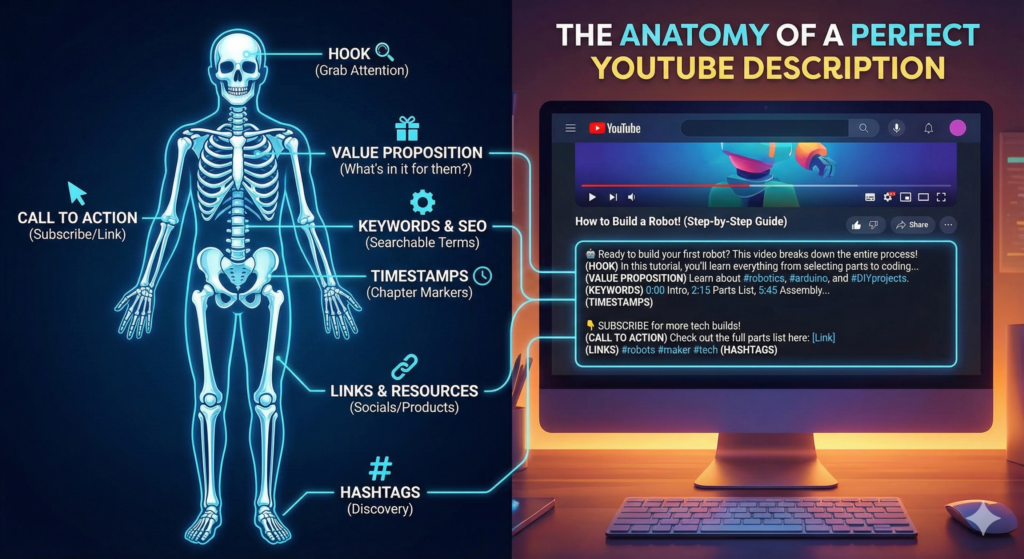 Anatomy of a Perfect YouTube Description