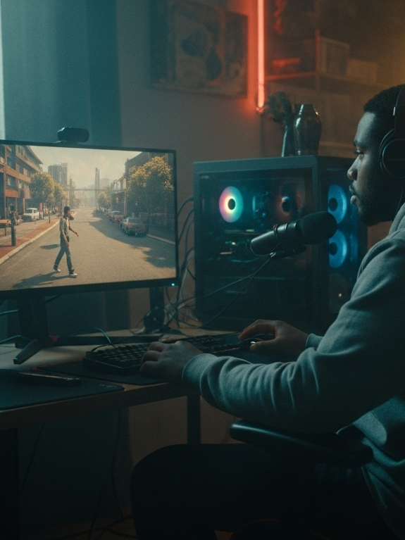 gamer streaming - YT Torials Youtube community update